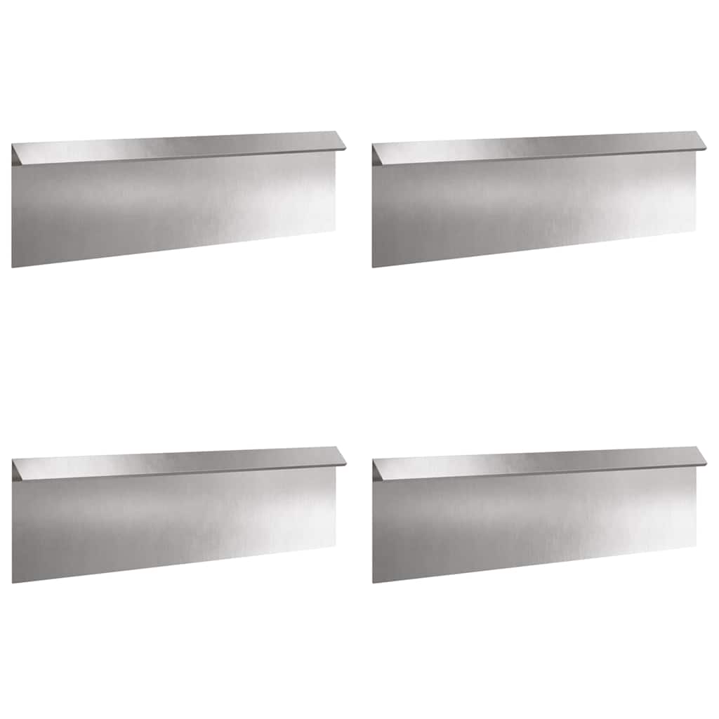 Sneglegjerder 8 pcs sølv Rustfritt Stål