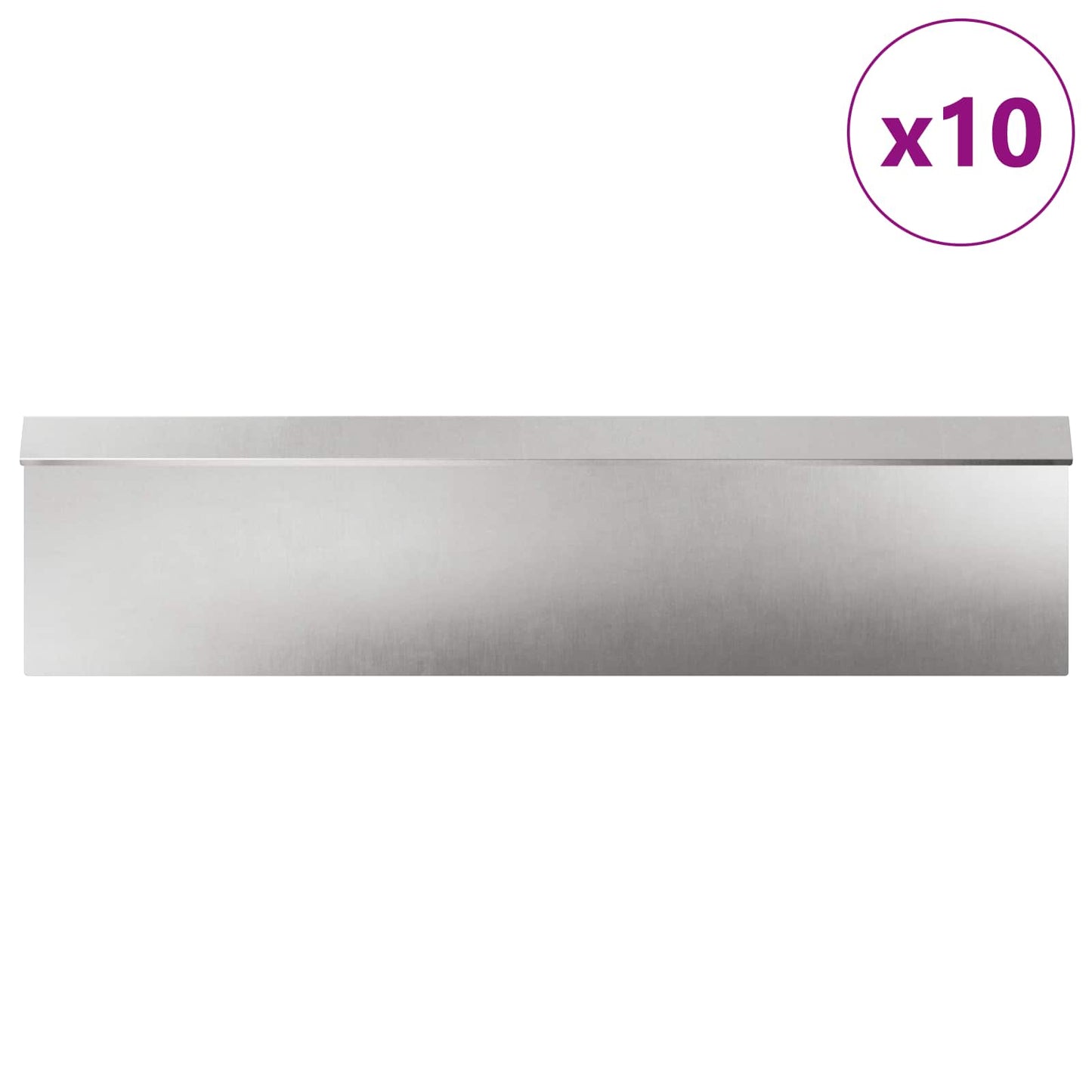 Sneglegjerder 16 pcs sølv Rustfritt Stål