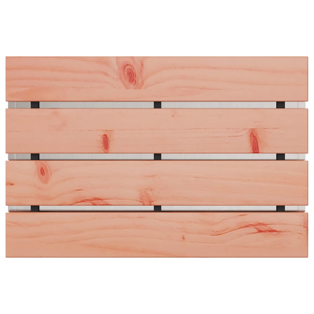 Hagebenk sølv 60 x 40 x 43 cm Rustfritt stål