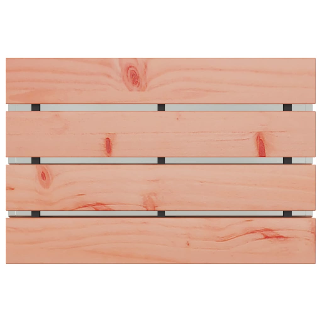 Hagebenk sølv 60 x 40 x 43 cm Galvanisert stål