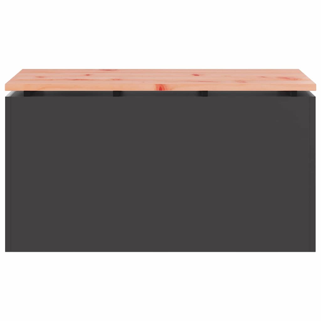 Hagebenk Svart 80 x 40 x 43 cm Stål