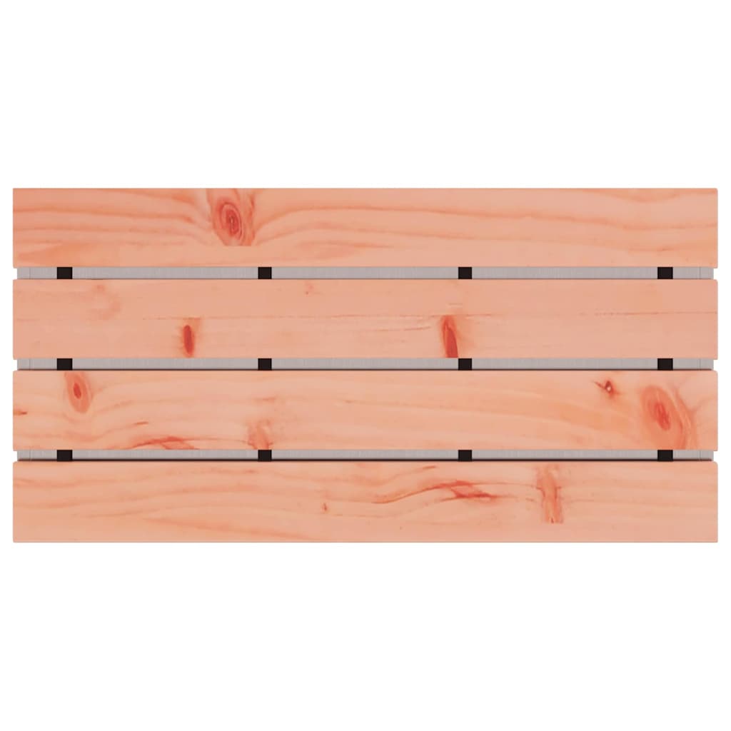 Hagebenk sølv 80 x 40 x 43 cm Rustfritt stål