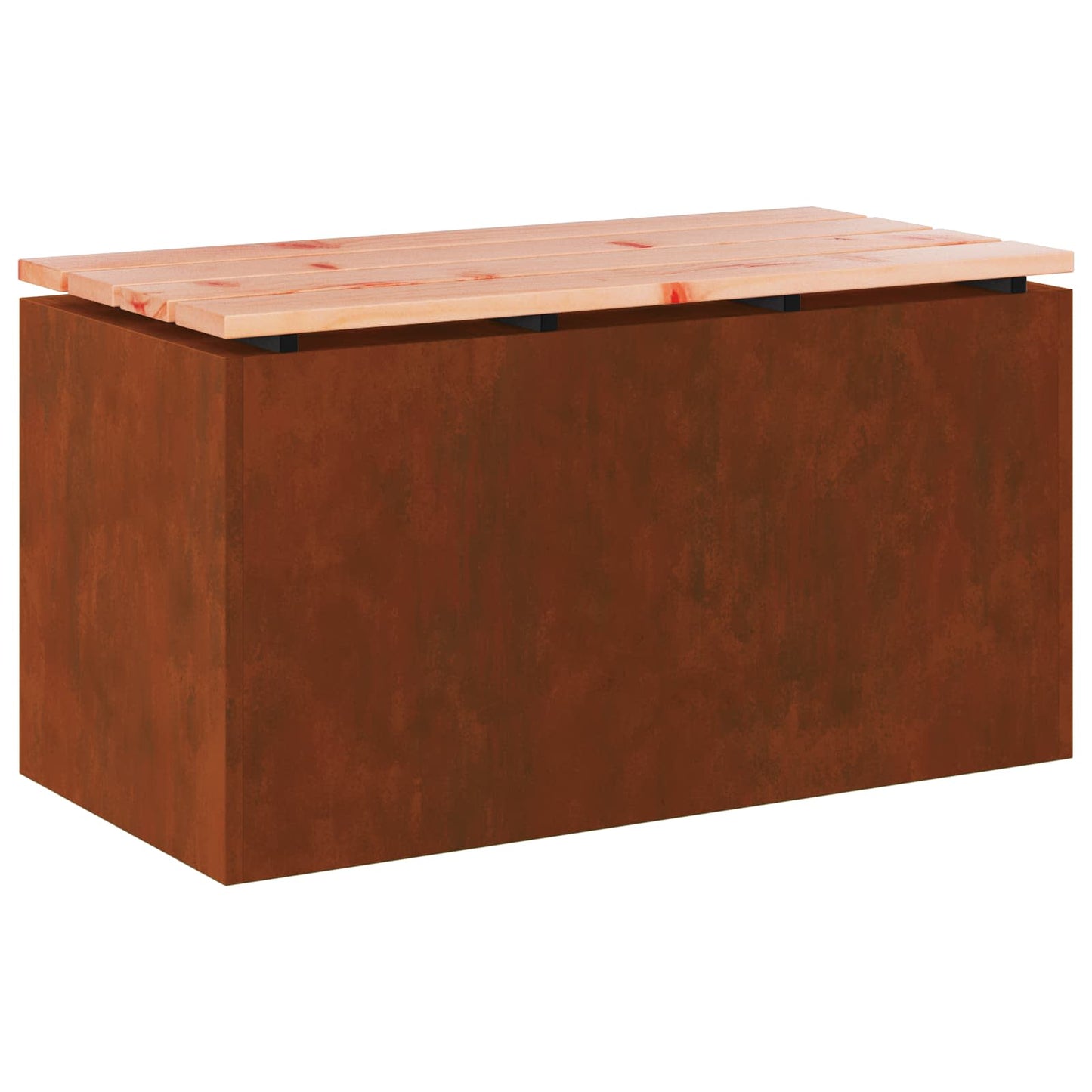 Hagebenk Rusten 80 x 40 x 43 cm Cortenstål