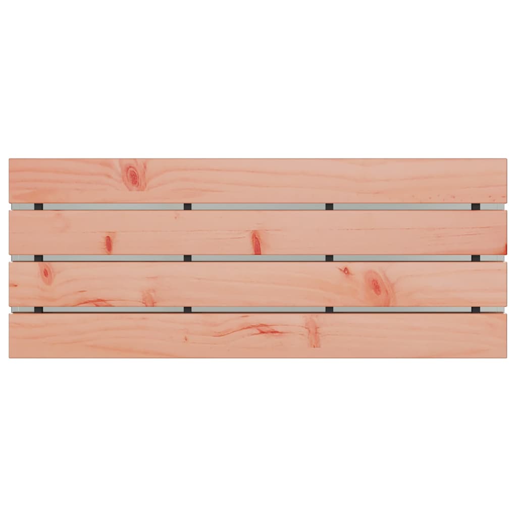 Hagebenk sølv 100 x 40 x 43 cm Galvanisert stål