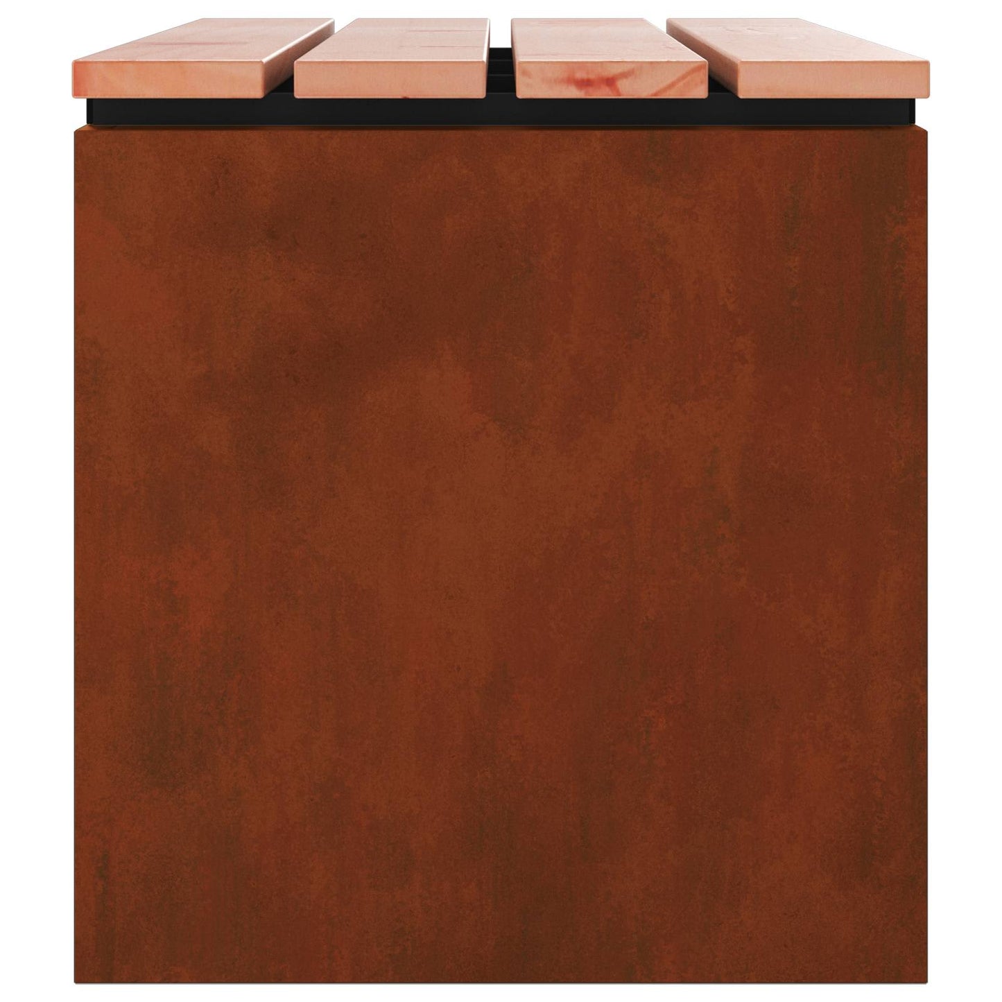 Hagebenk Rusten 100 x 40 x 43 cm Cortenstål