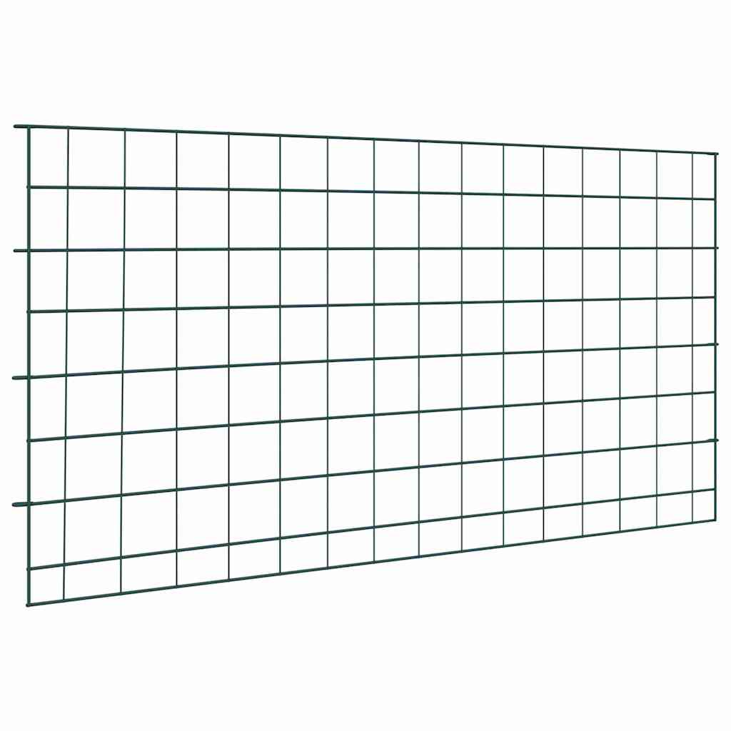 Damhegnsett 5 pcs grønn 100 x 50 cm Stål