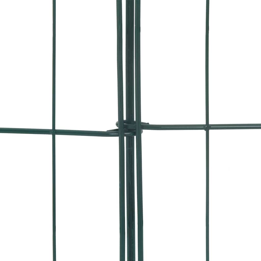 Damhegnsett 5 pcs grønn 100 x 50 cm Stål