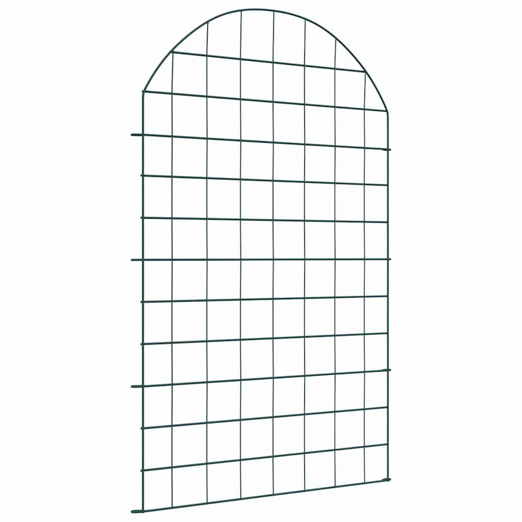 Damhegnsett 8 pcs grønn 50 x 80 cm Stål