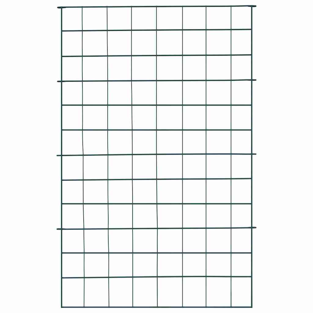 Damhegnsett 8 pcs grønn 50 x 80 cm Stål