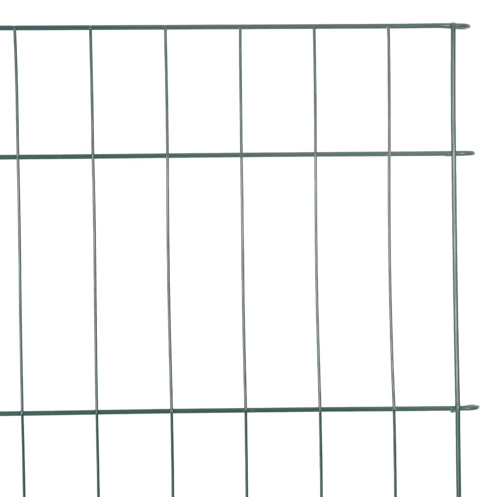 Damhegnsett 8 pcs grønn 50 x 80 cm Stål