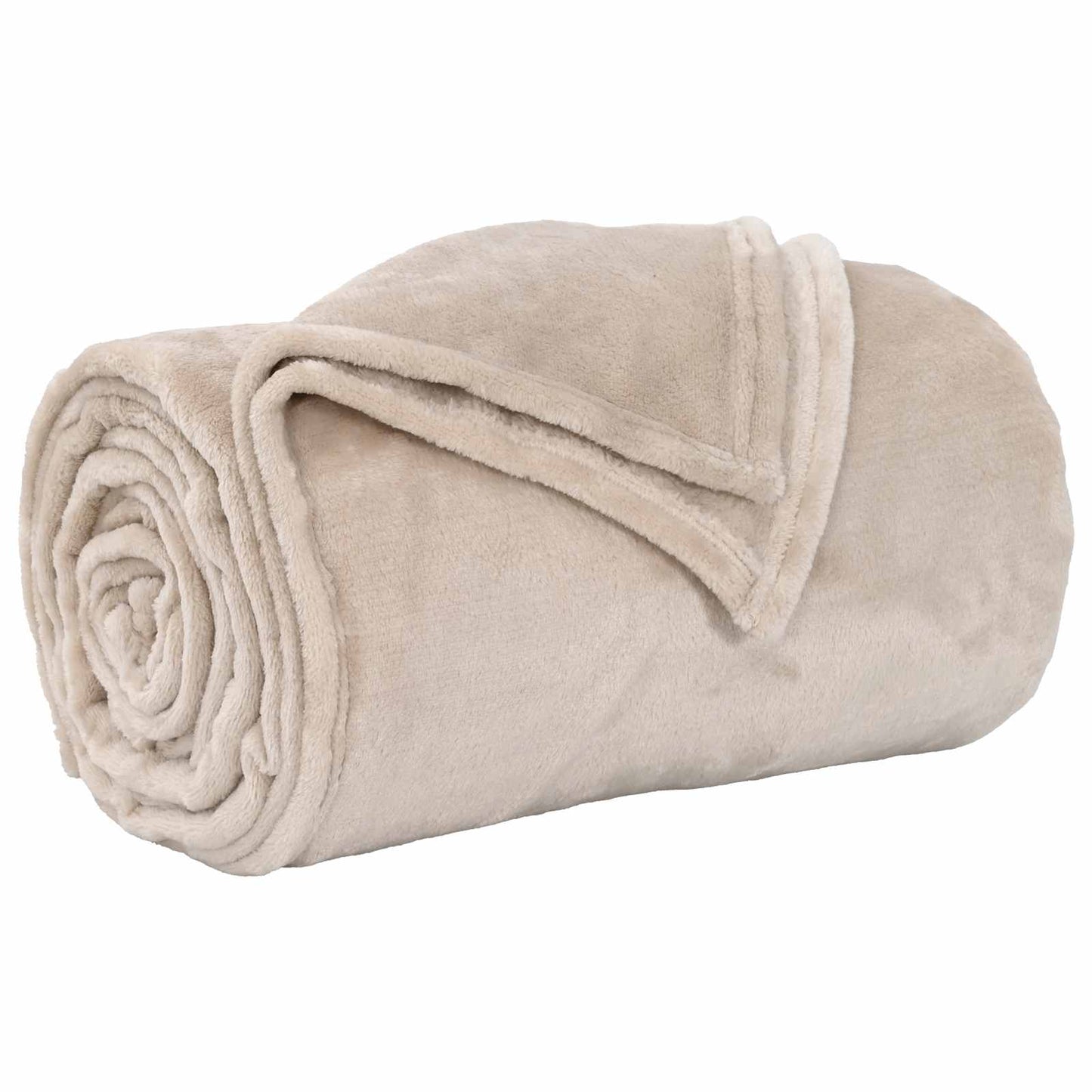 Kastteppe Beige 220 x 240 cm Fleece