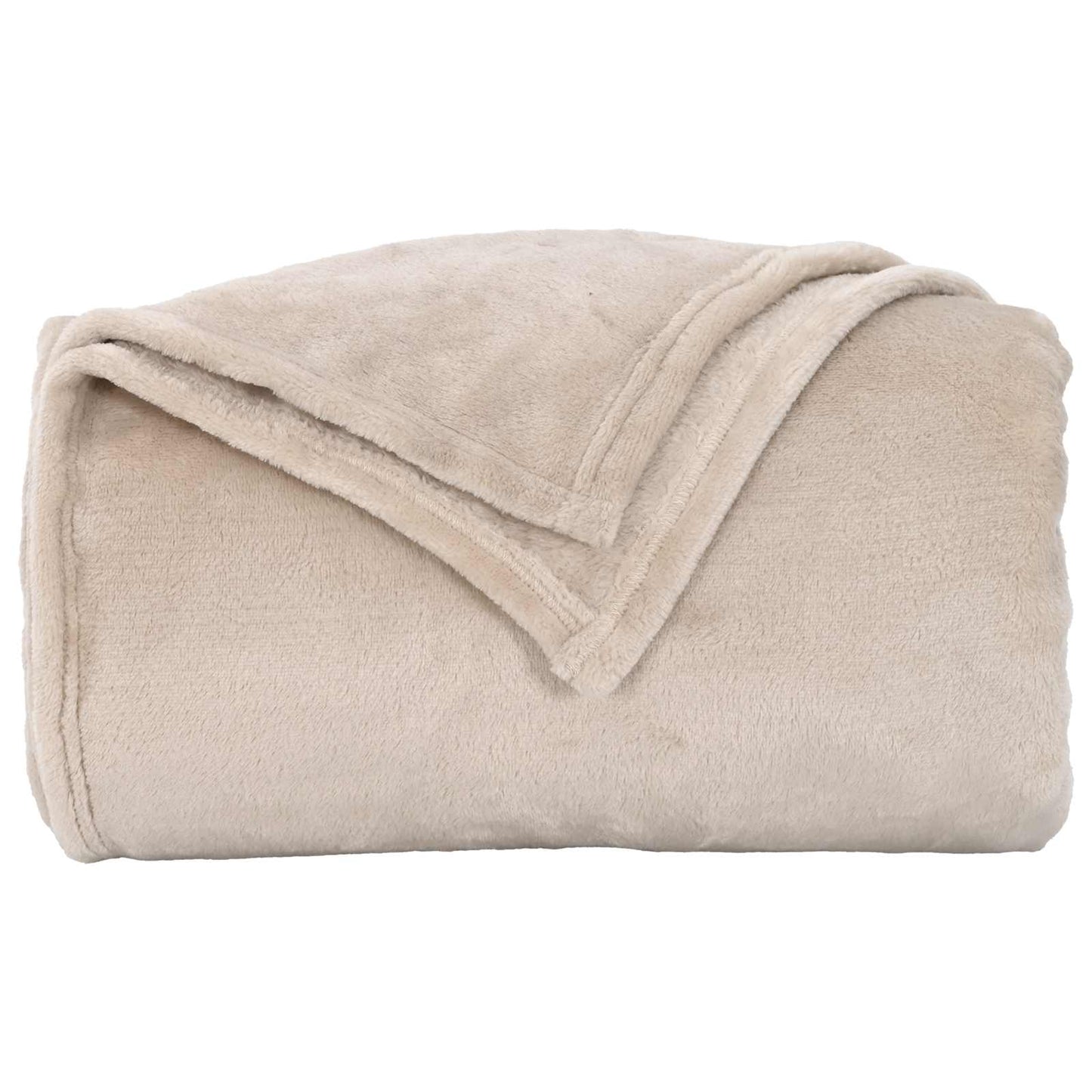 Kastepledd 6 pcs Beige 220 x 240 cm Fleece