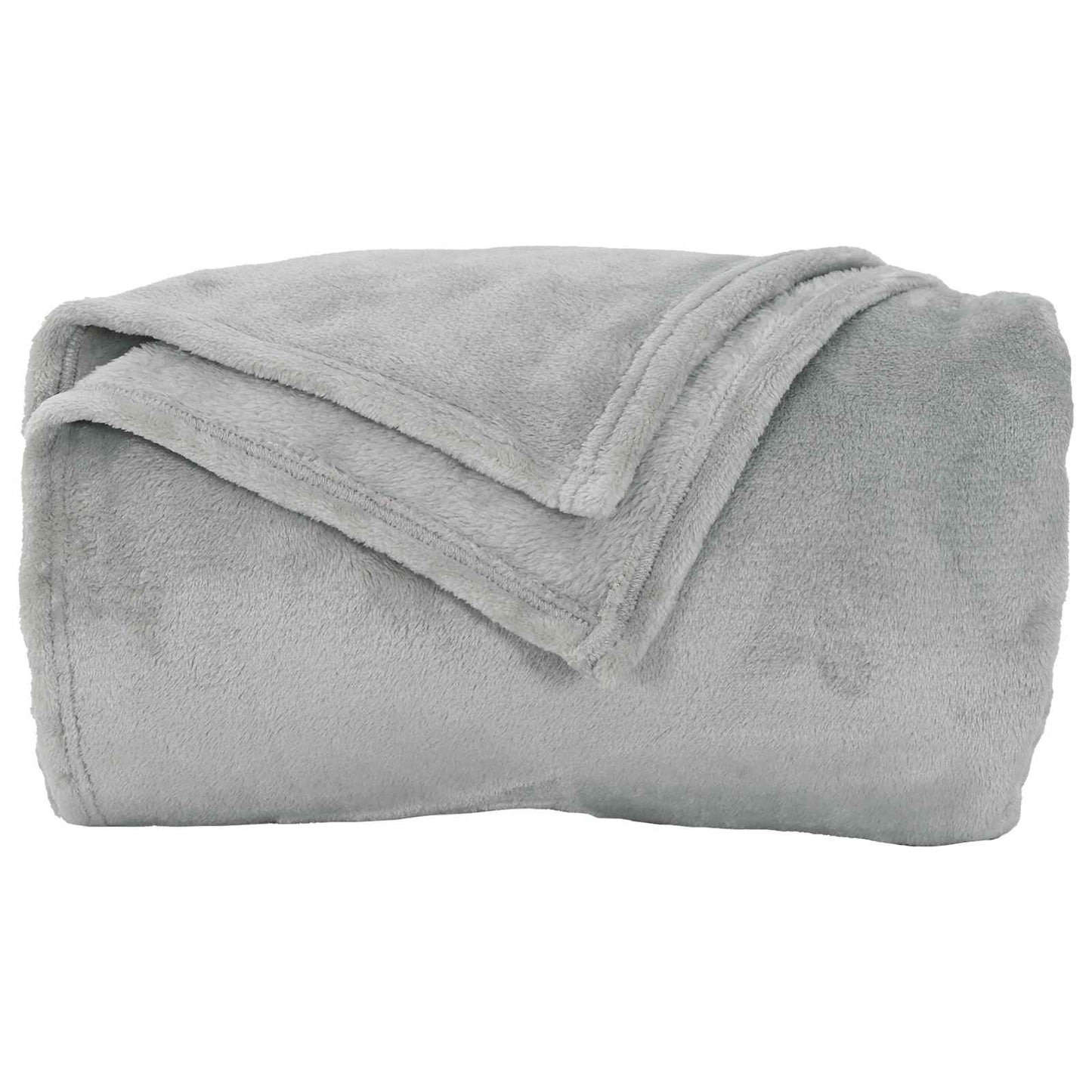 Kastepledd 6 pcs Grå 240 x 270 cm Fleece