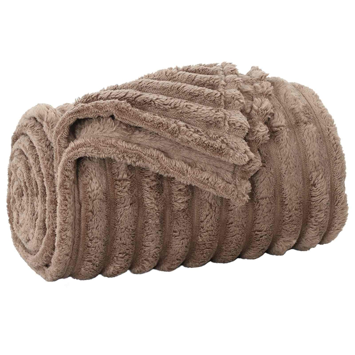 Kastteppe Kamel 240 x 220 cm Fleece