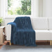 Kastteppe Marineblå 150 x 130 cm Fleece