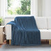 Kastteppe Marineblå 200 x 150 cm Fleece