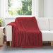 Kastteppe Bordeaux Rød 200 x 150 cm Fleece