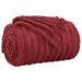 Kastteppe Bordeaux Rød 270 x 240 cm Fleece