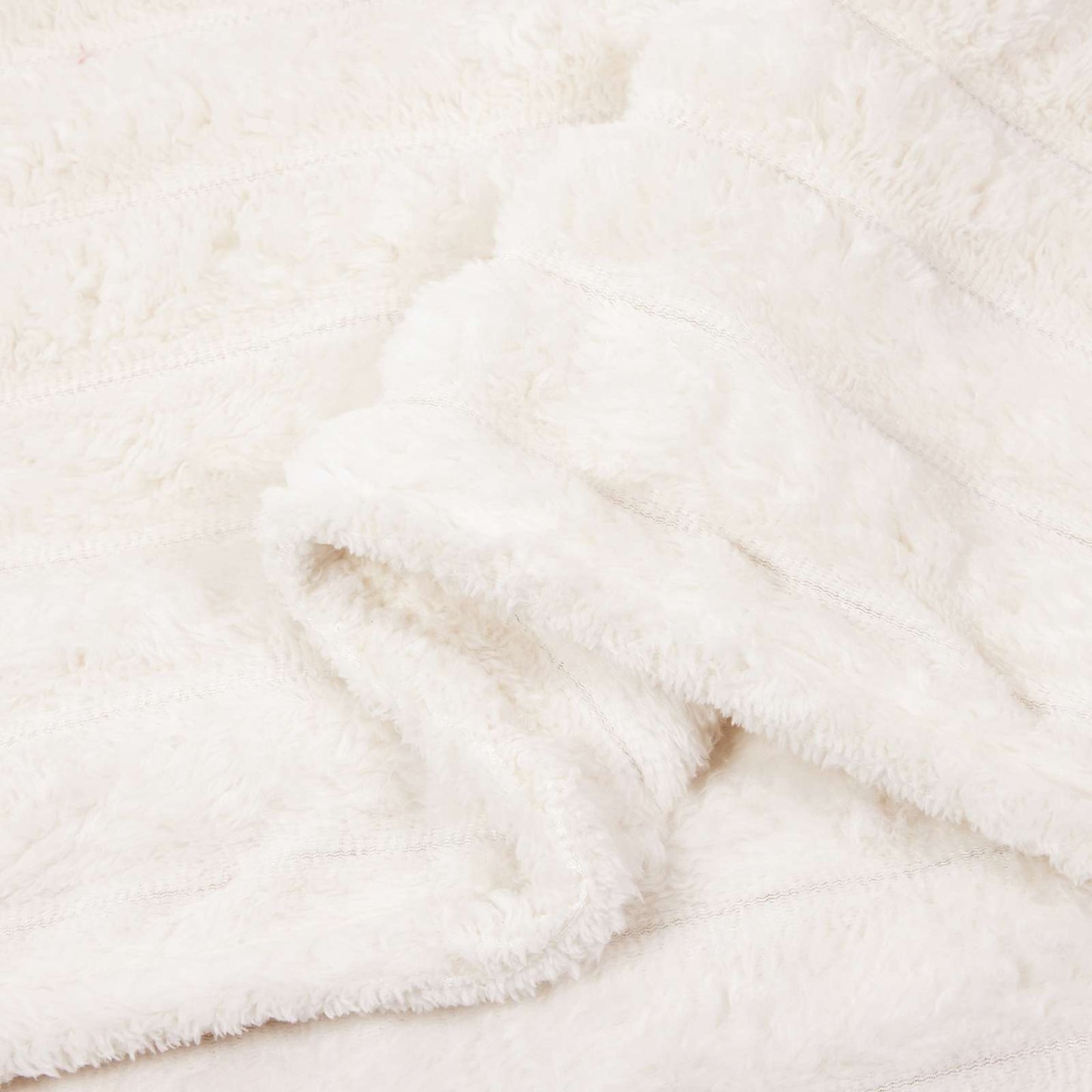 Kastteppe Krem 150 x 130 cm Fleece