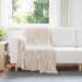 Kastepledd 6 pcs Beige 150 x 130 cm Fleece