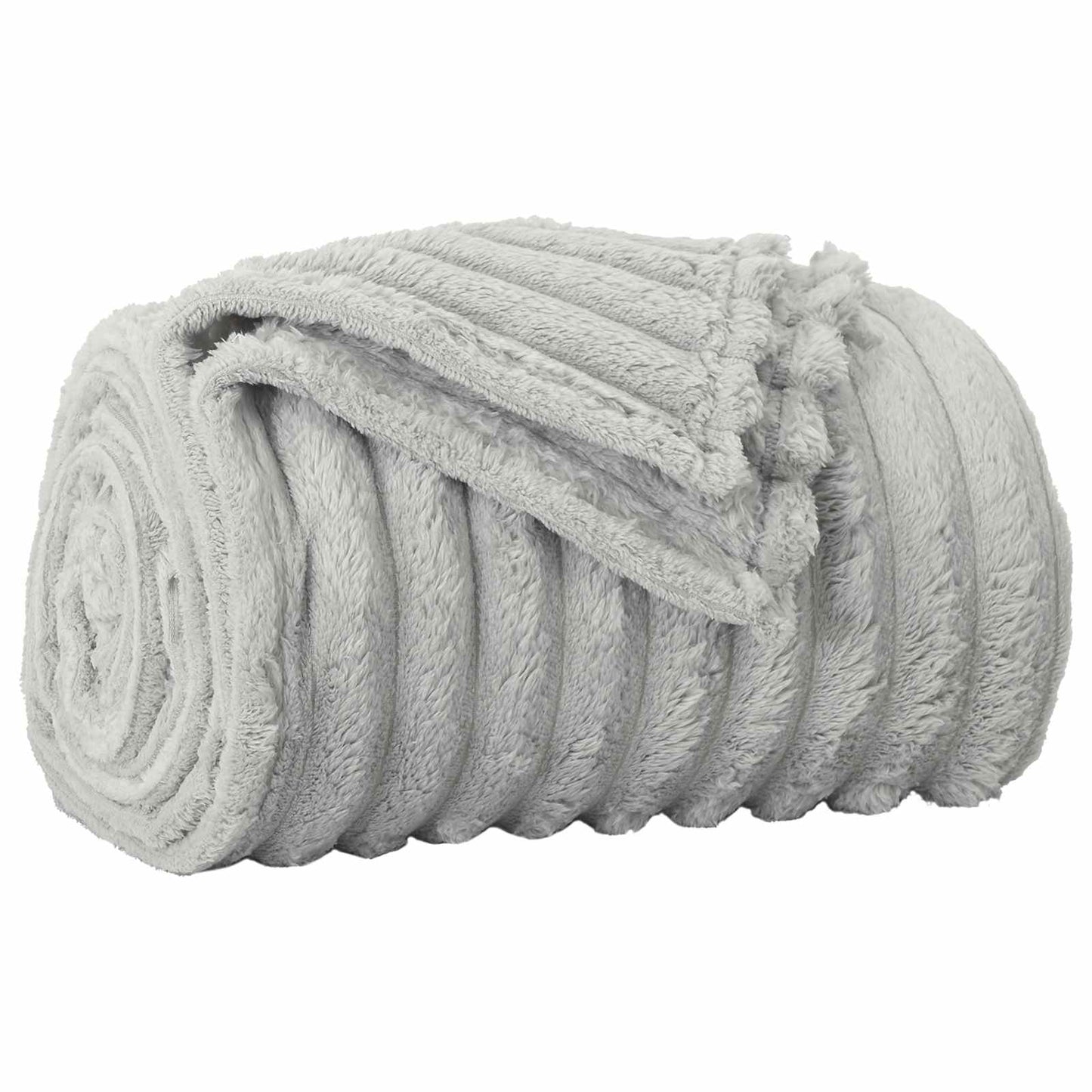 Kastepledd 6 pcs Grå 150 x 130 cm Fleece