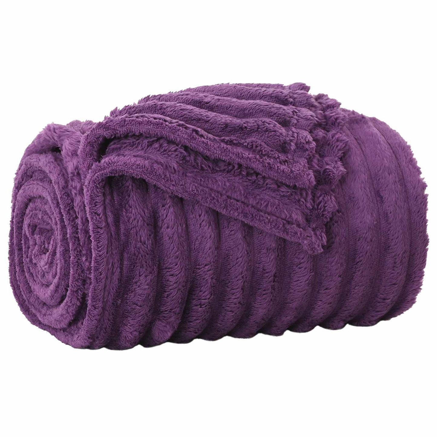 Kastepledd 6 pcs Lilla 200 x 150 cm Fleece
