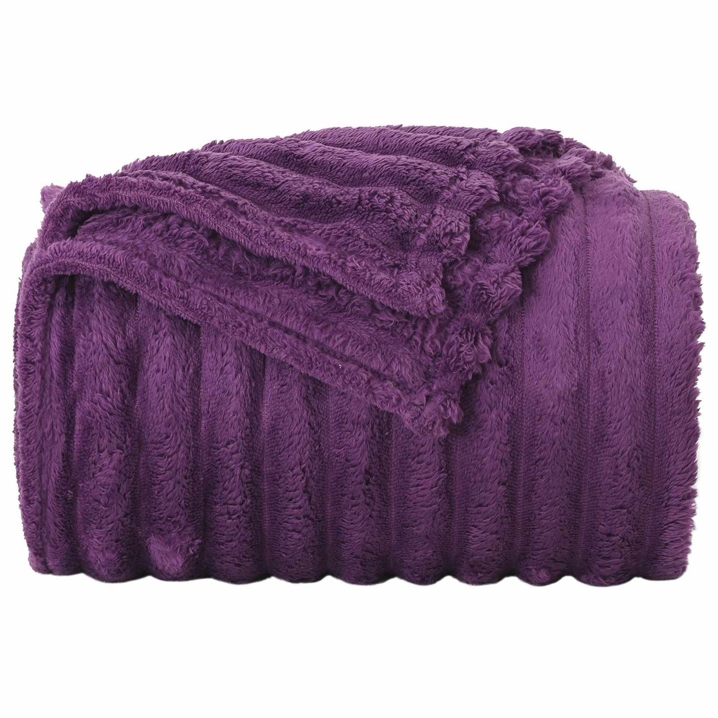 Kastepledd 6 pcs Lilla 200 x 150 cm Fleece