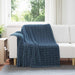 Kastteppe Marineblå 200 x 150 cm Fleece