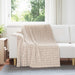 Kastepledd 6 pcs Beige 200 x 150 cm Fleece