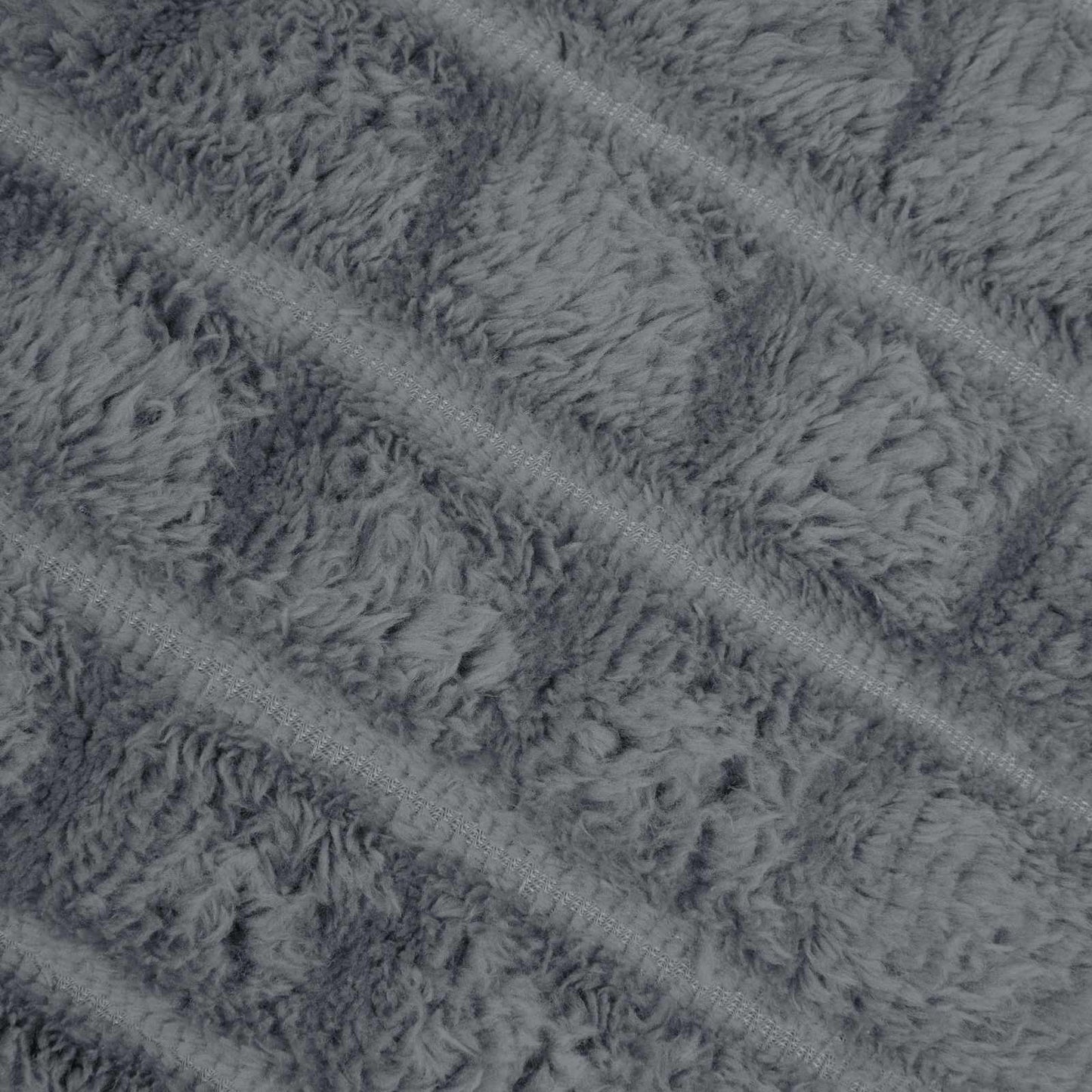 Kastepledd 6 pcs Mørkegrå 200 x 150 cm Fleece