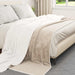 Kastteppe Beige 240 x 270 cm Fleece