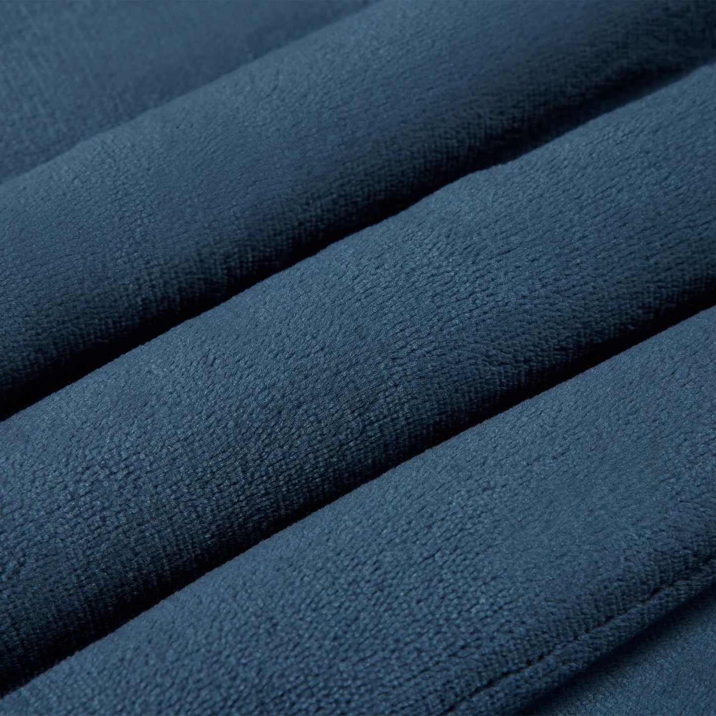 Kastteppe Marineblå 130 x 150 cm Fleece