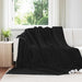 Kastteppe Svart 240 x 270 cm Fleece