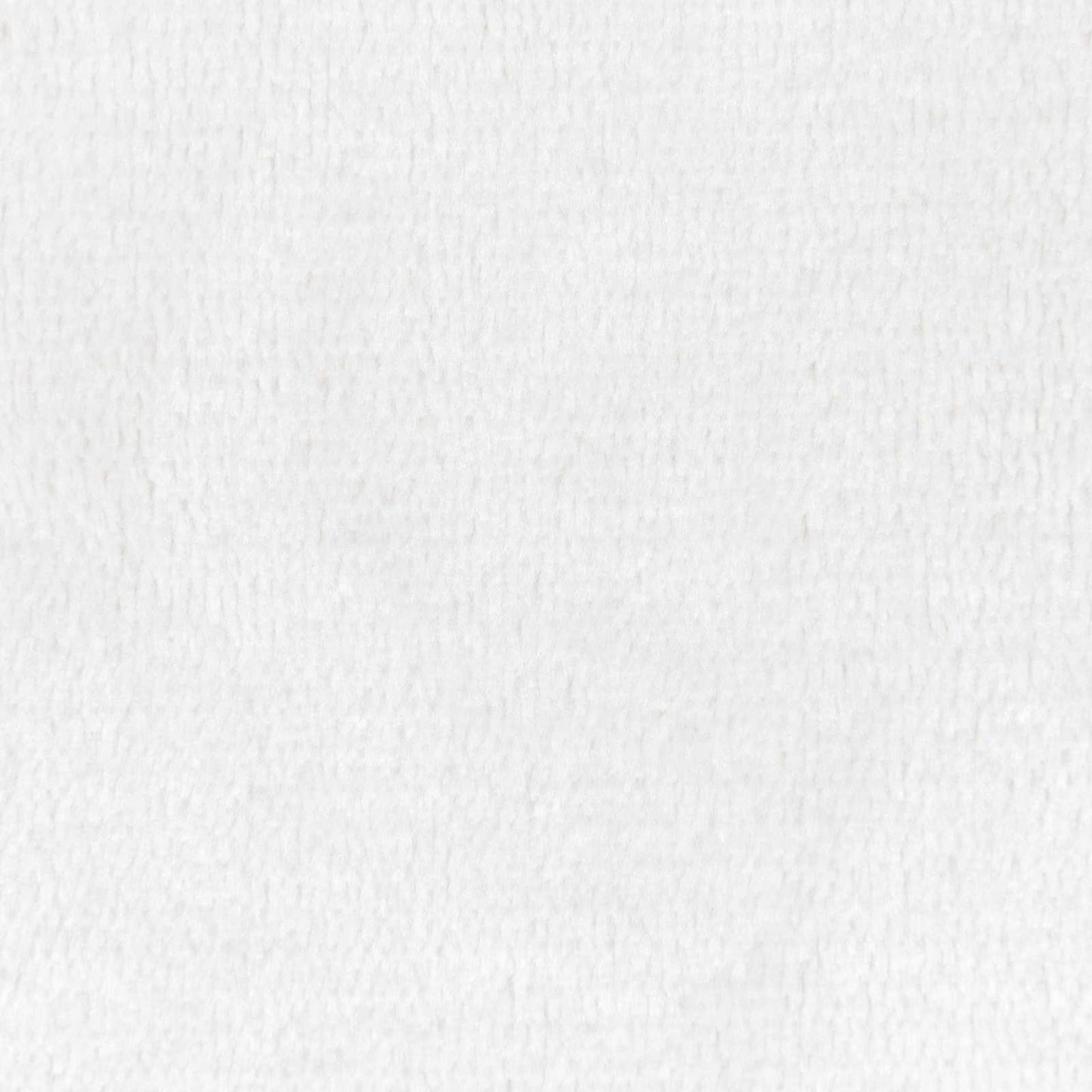 Kastteppe Hvit 240 x 270 cm Fleece