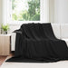 Kastteppe Svart 240 x 220 cm Fleece