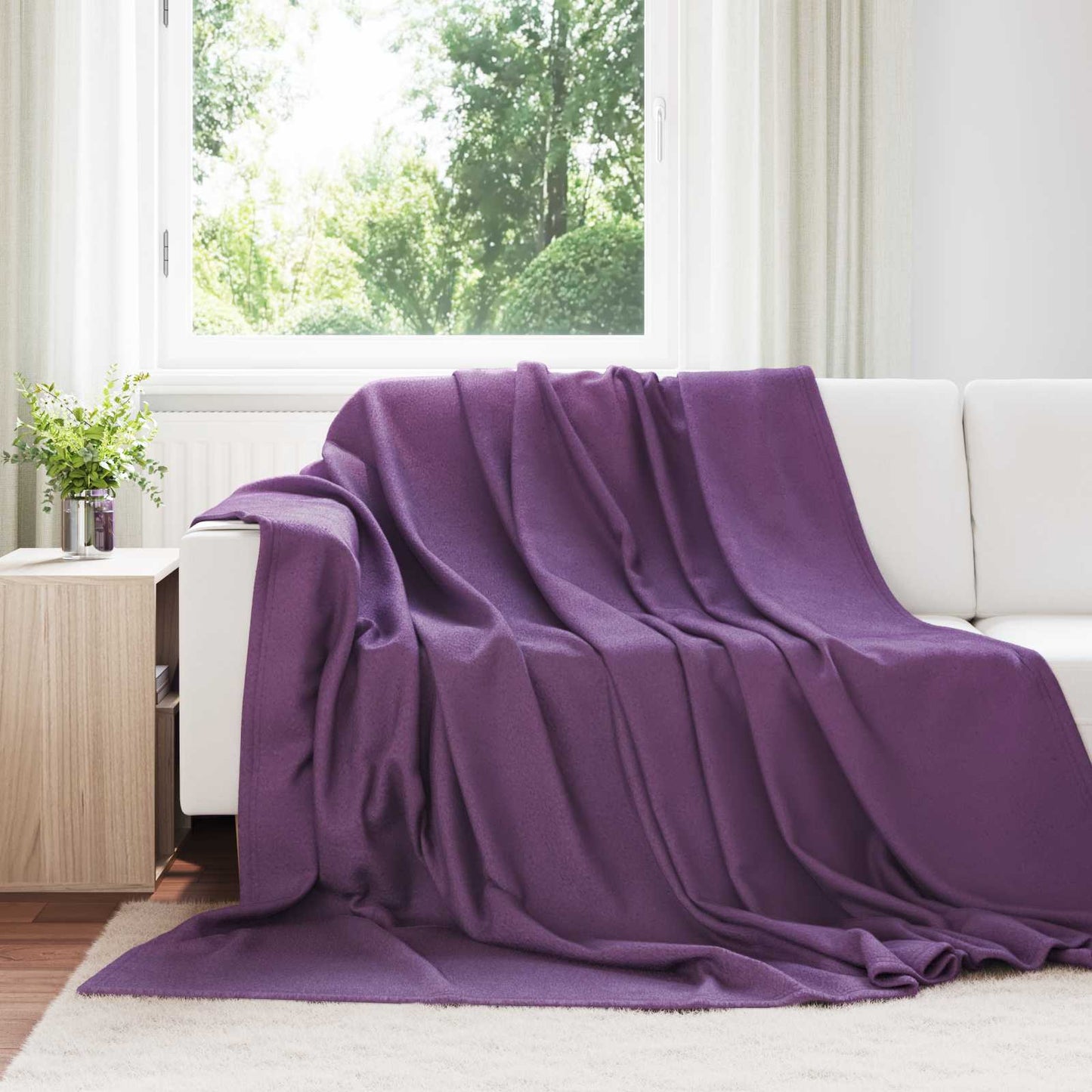 Kastteppe Lilla 270 x 240 cm Fleece