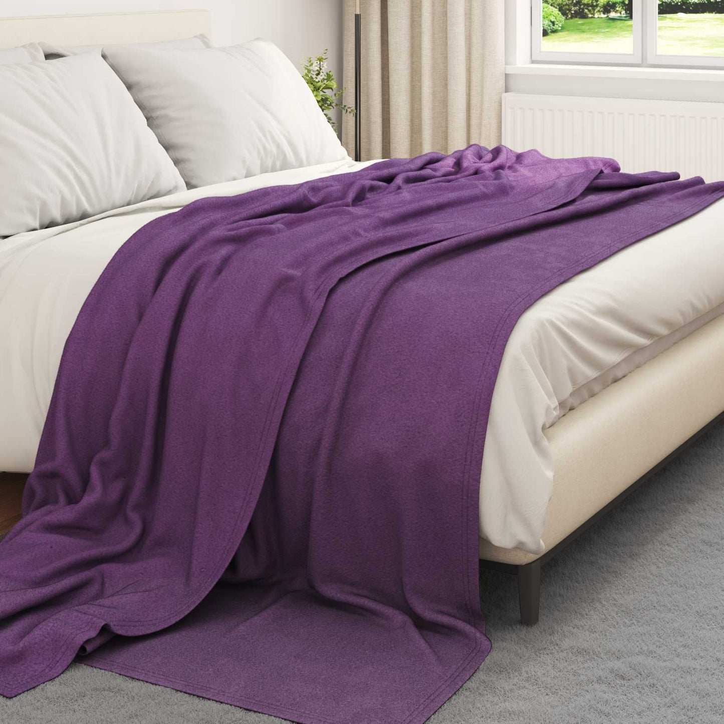 Kastteppe Lilla 270 x 240 cm Fleece