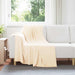 Kastepledd 6 pcs Krem 170 x 130 cm Fleece