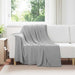 Kastepledd 24 pcs Grå 200 x 150 cm Fleece