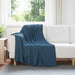 Kastepledd 24 pcs Marineblå 170 x 130 cm Fleece
