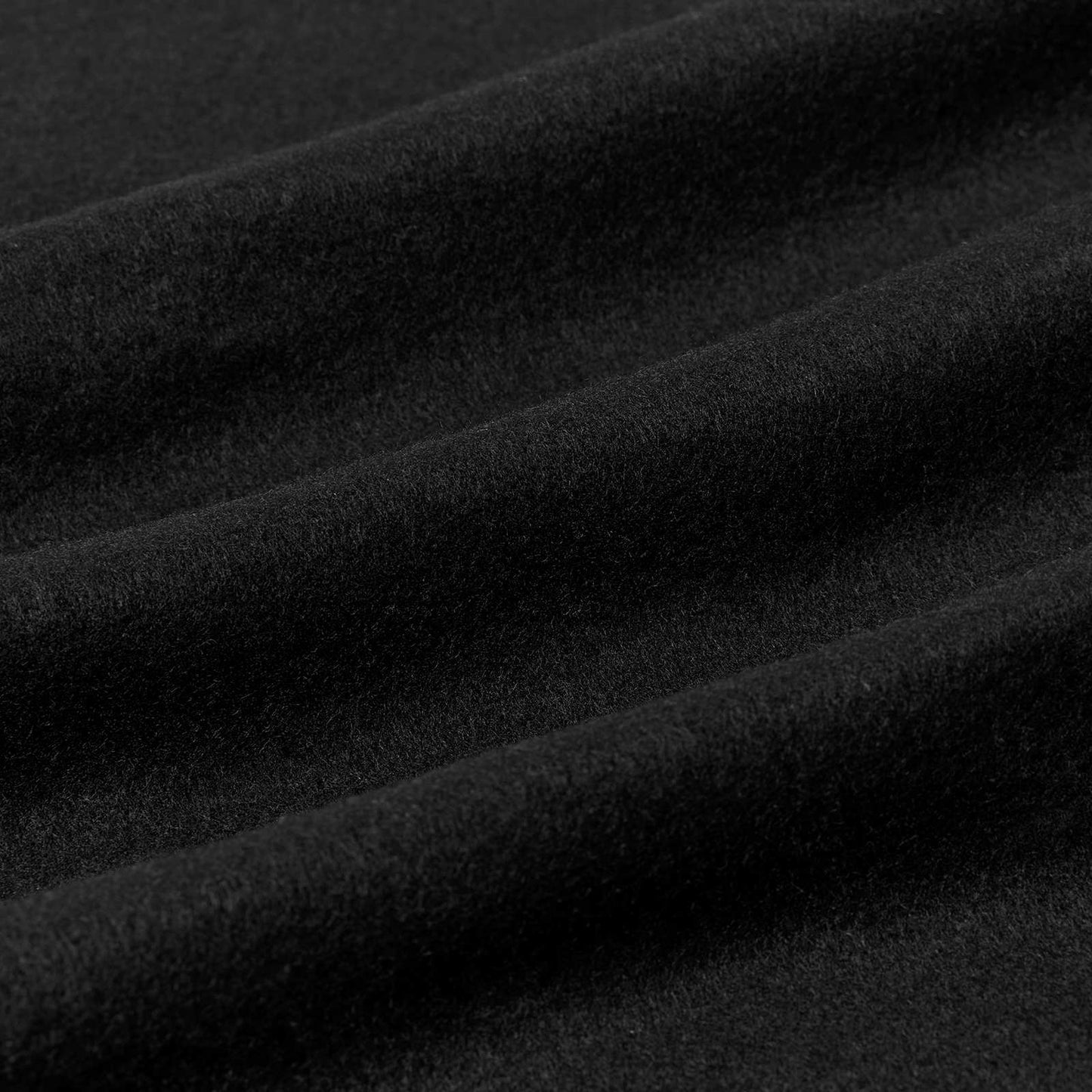Kastepledd 24 pcs Svart 270 x 240 cm Fleece