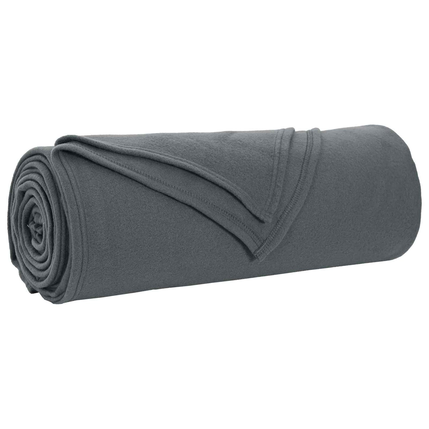 Kastteppe Mørkegrå 280 x 210 cm Fleece