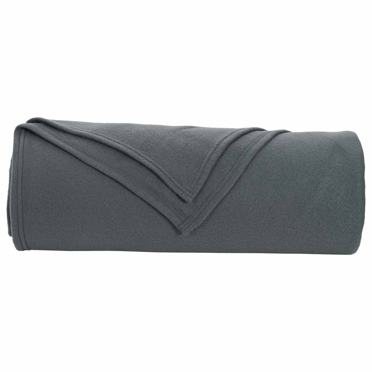 Kastteppe Mørkegrå 350 x 270 cm Fleece