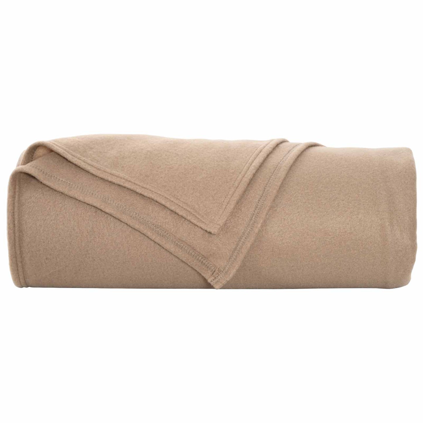 Kastepledd 6 pcs Kamel 280 x 210 cm Fleece