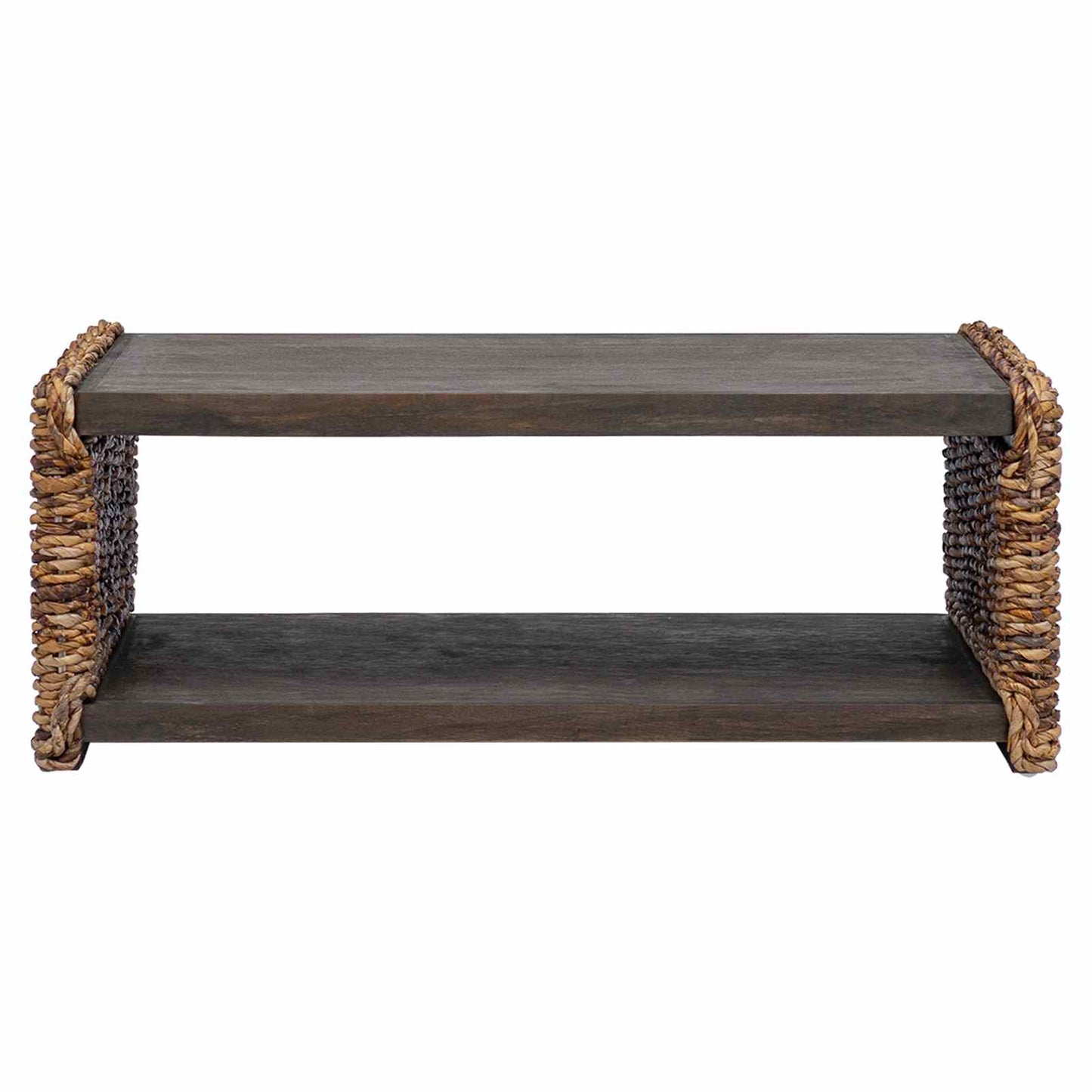 Kaffebord Naturlig 90 x 45 x 35 cm Massiv Mahogni Tre