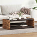 Kaffebord Naturlig 110 x 55 x 35 cm Massiv Mahogni Tre
