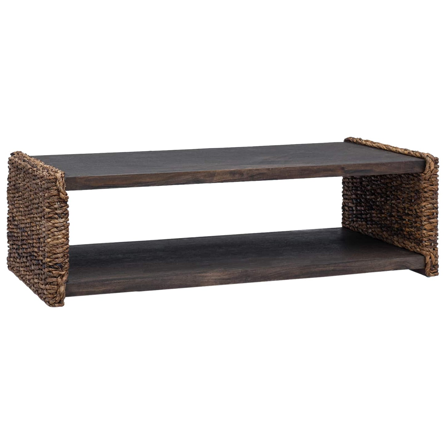Kaffebord Naturlig 110 x 55 x 35 cm Massiv Mahogni Tre