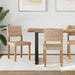 Spisestuestol 2 pcs Kubu Rattan Naturlig 46 x 55 x 84 cm