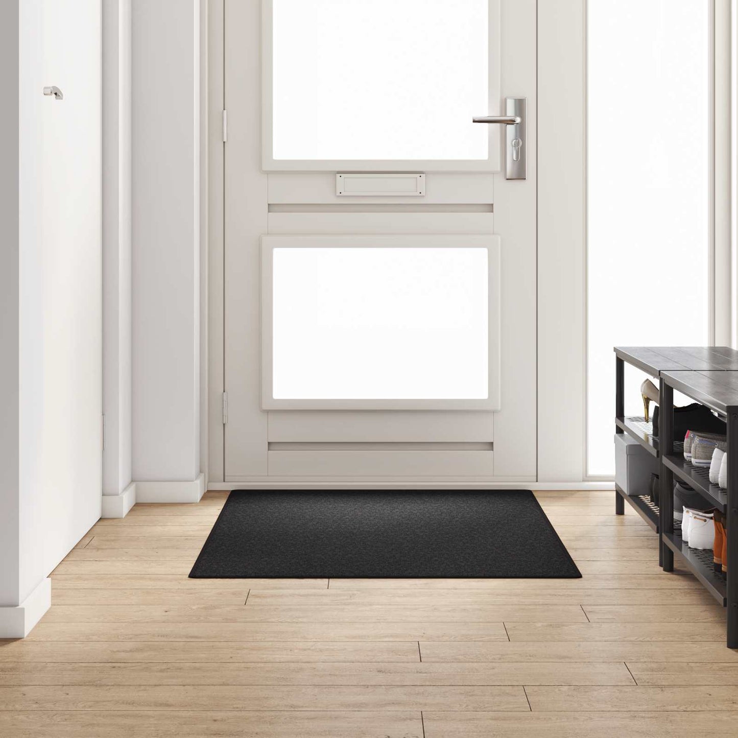 Teppeløper Antrasitt 100 x 150 cm 100% Polypropylen