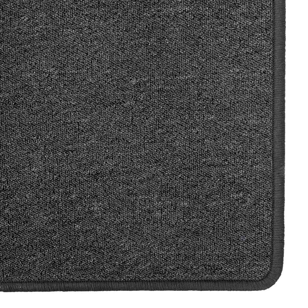 Teppeløper Mørkegrå 80 x 500 cm 100% Polypropylen